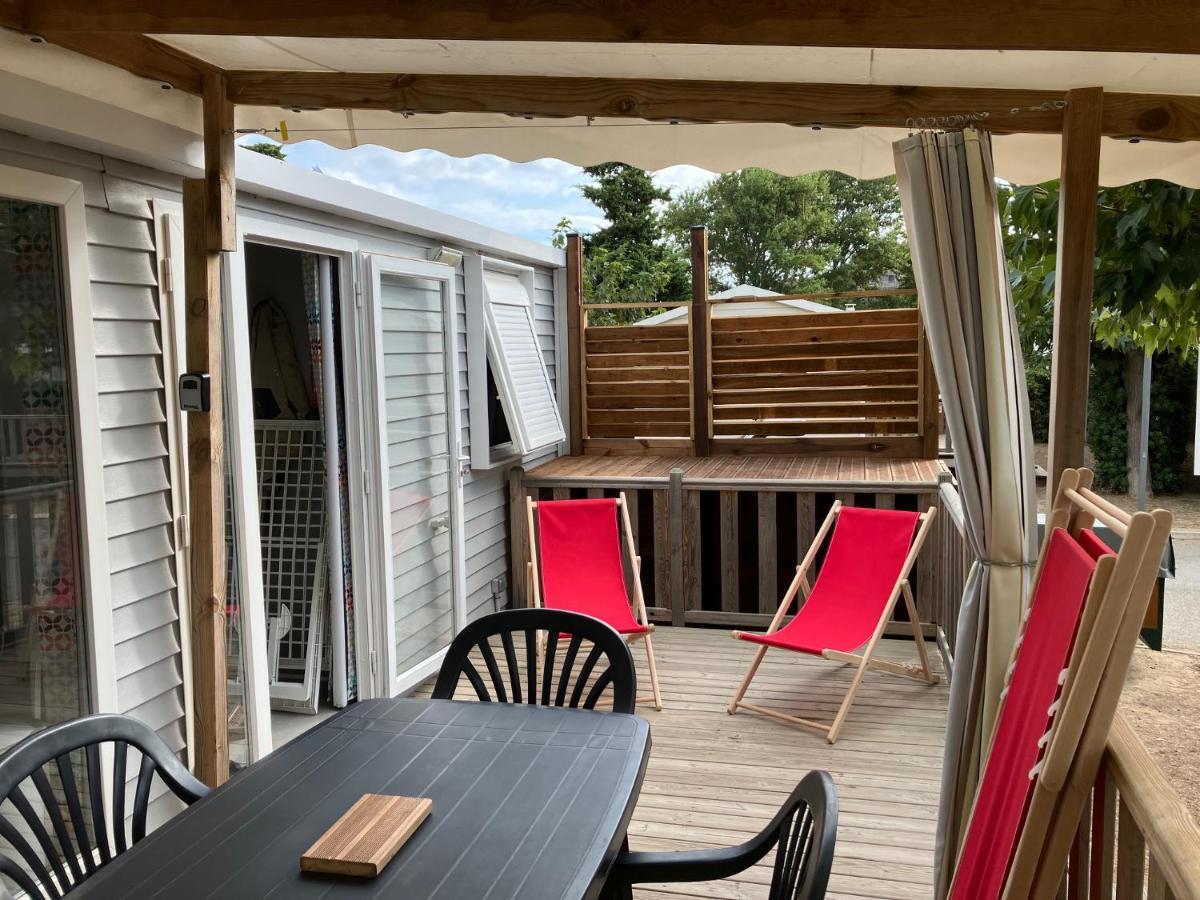 Mobil Home - Camping La Falaise Нарбонна Экстерьер фото